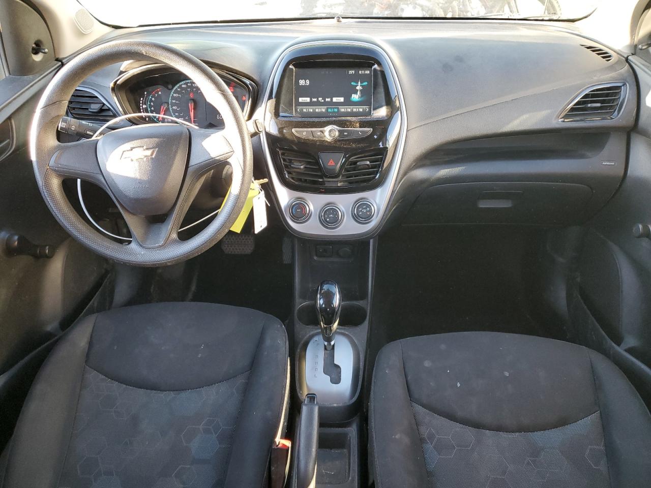 2016 Chevrolet Spark VIN KL8CB6SA8GC572953 Copart auction photo, front end / rear end damage thumbnail 8