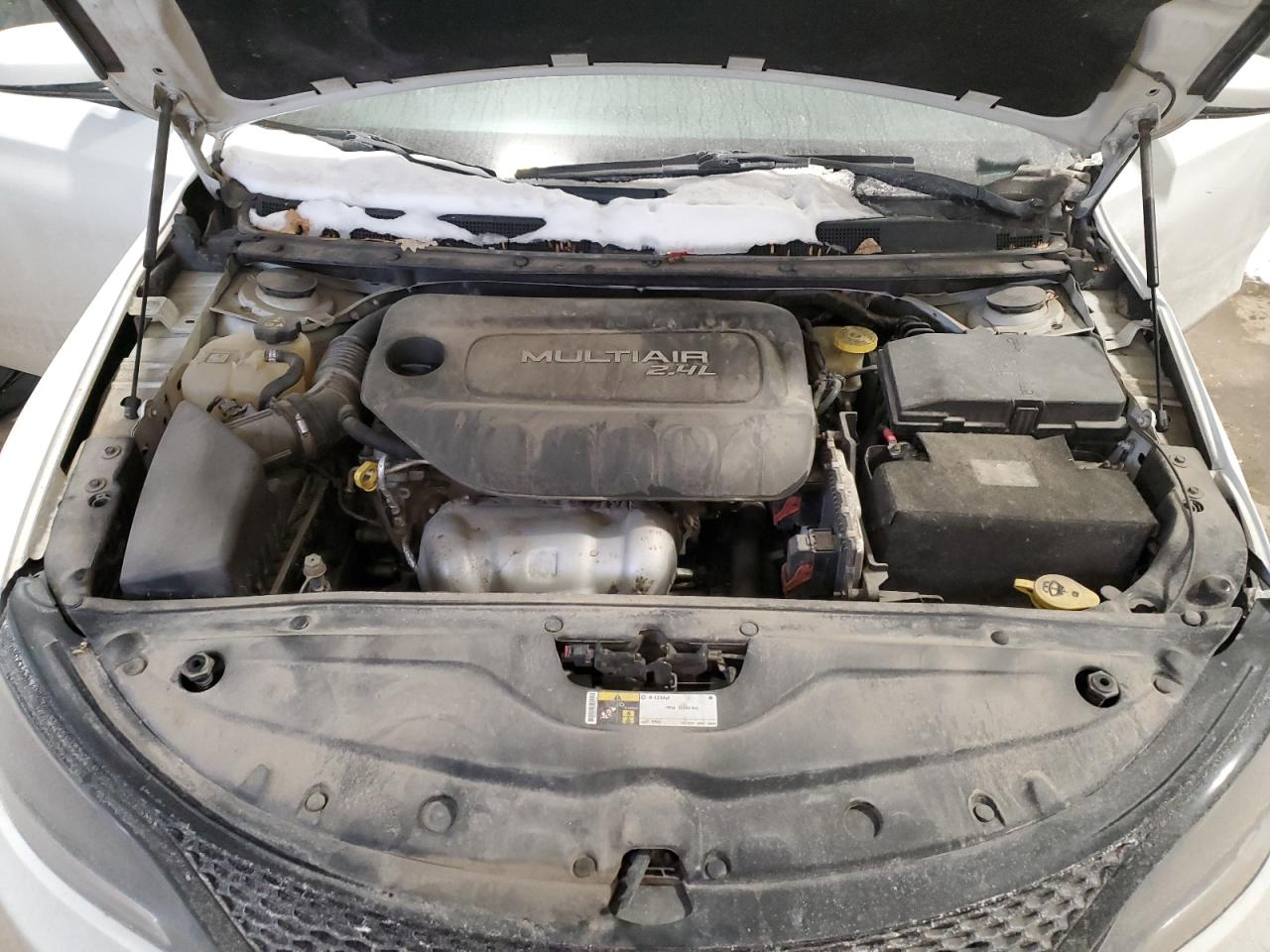 2016 Chrysler 200 VIN 1C3CCCBBXGN129532 Copart auction photo, front end / side damage thumbnail 11