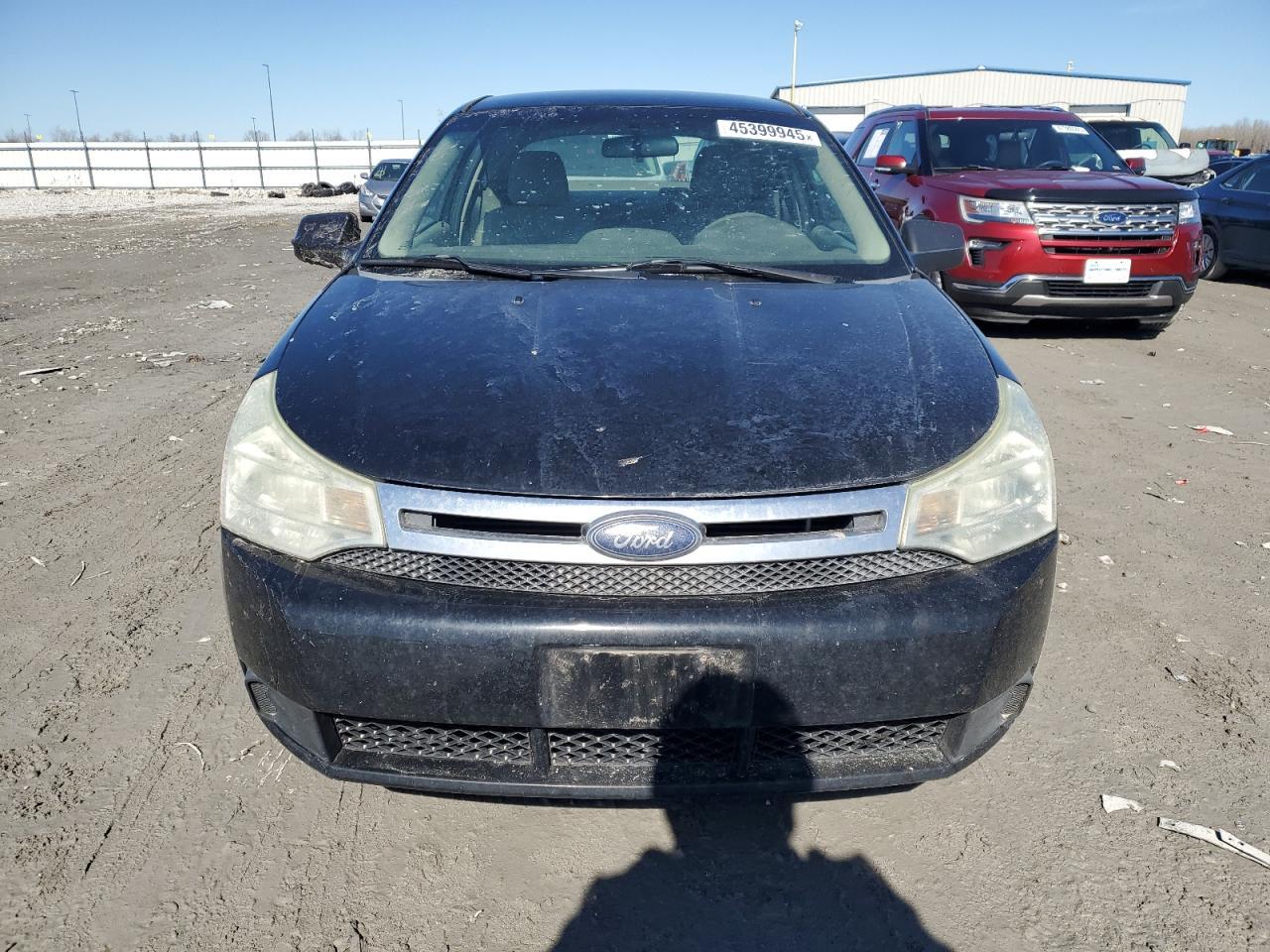 2008 Ford Focus VIN 1FAHP33N28W158653 Copart auction photo, side damage thumbnail 5