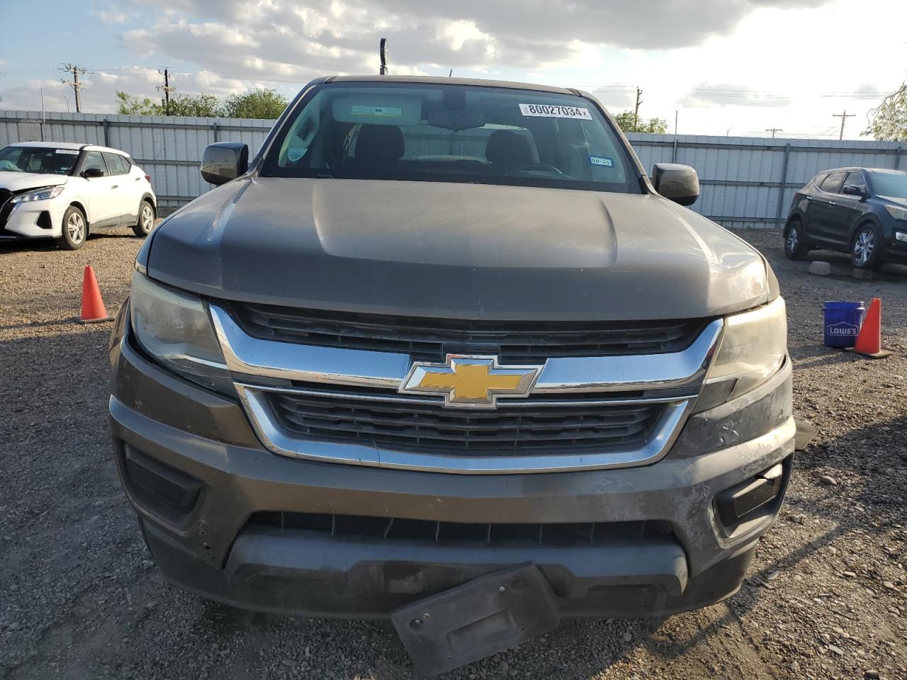 2015 Chevrolet Colorado VIN 1GCGSBE39F1141286 Copart auction photo, rear end / minor dent/scratches damage thumbnail 5