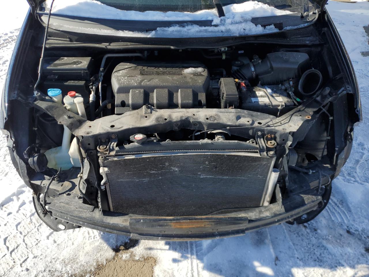 2014 Honda Odyssey VIN 5FNRL5H65EB107557 Copart auction photo, front end / rear end damage thumbnail 12