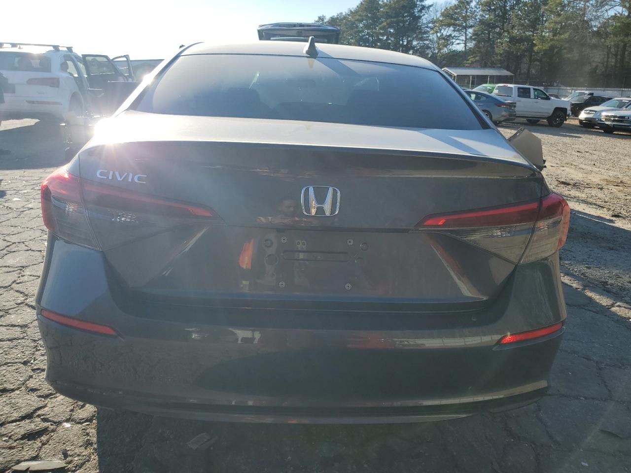 2023 Honda Civic VIN 2HGFE2F28PH571887 Copart auction photo, side damage thumbnail 6