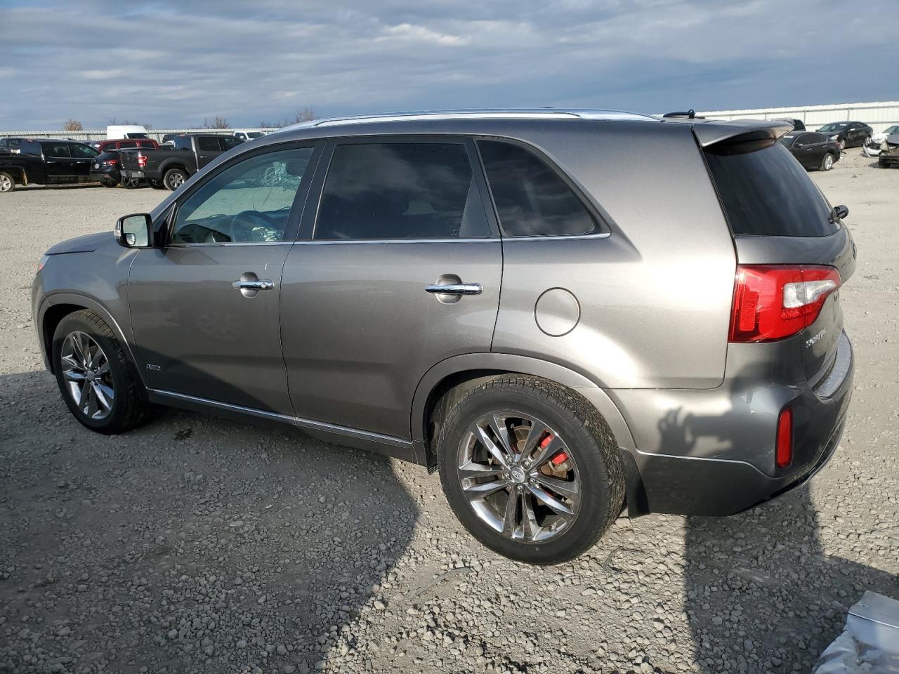 2014 KIA Sorento VIN 5XYKWDA73EG488873 Copart auction photo, front end damage thumbnail 2
