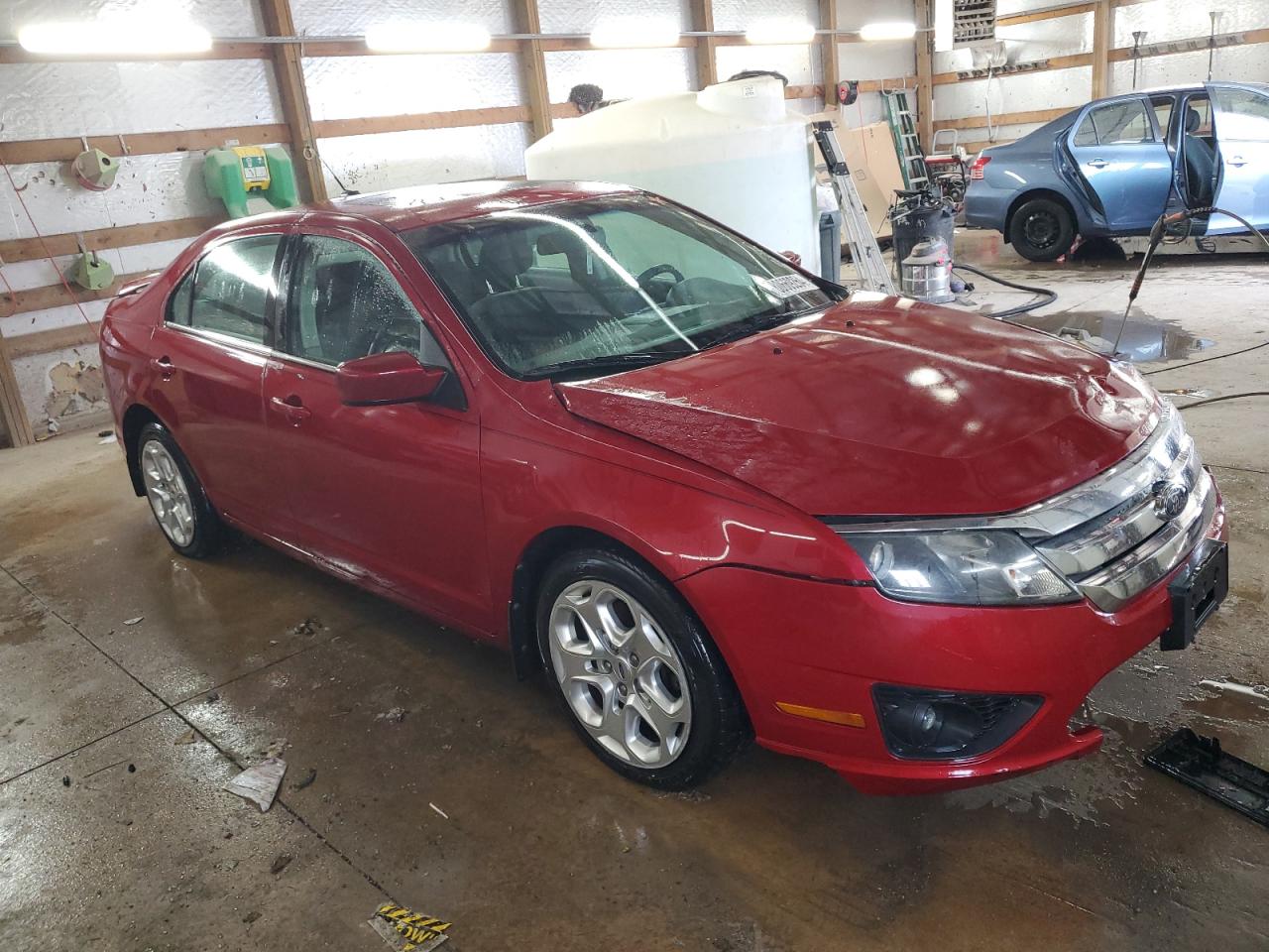 2010 Ford Fusion VIN 3FAHP0HA3AR104078 Copart auction photo, front end damage thumbnail 4