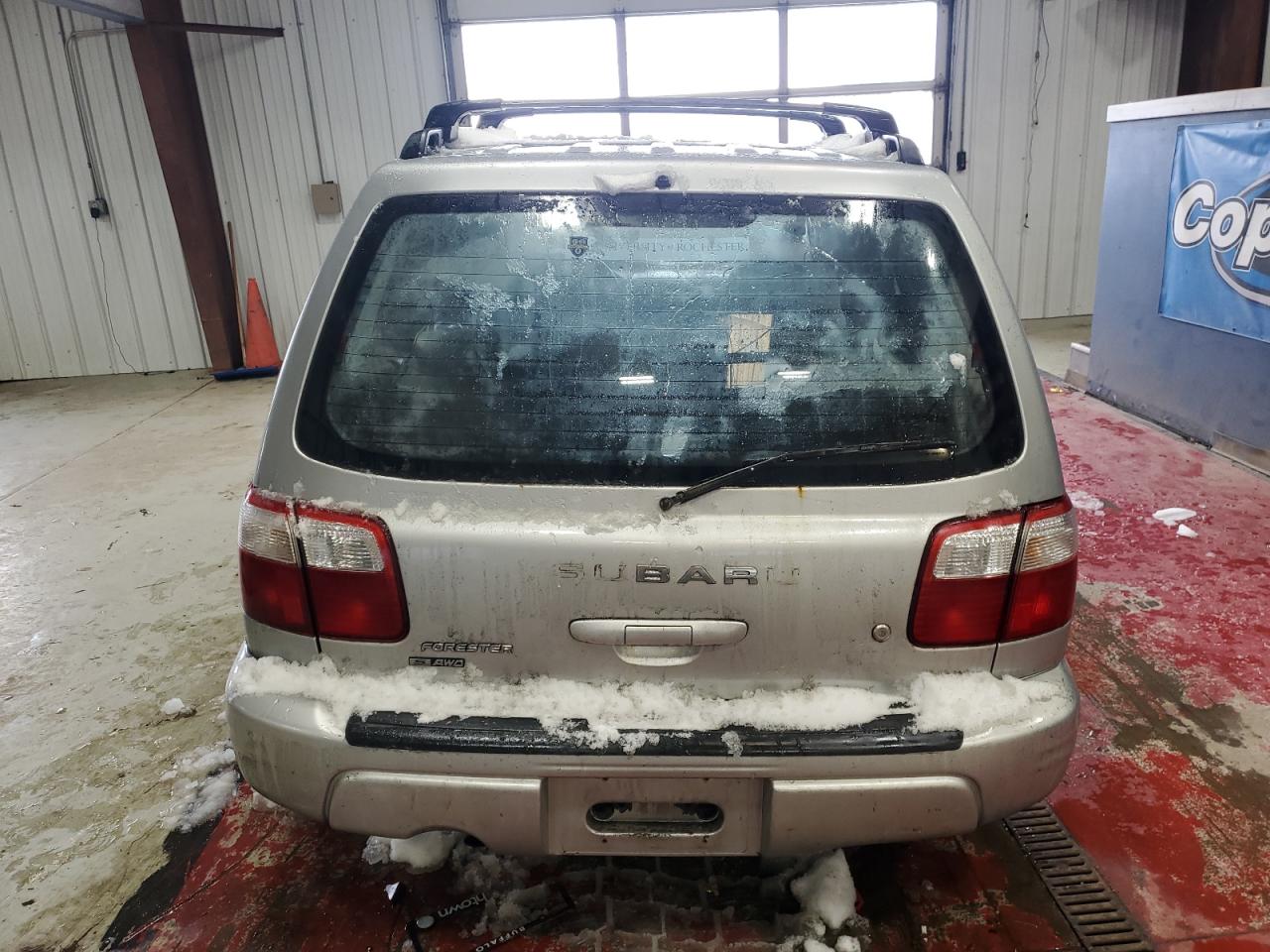 2002 Subaru Forester VIN JF1SF65632H754608 Copart auction photo, all over damage thumbnail 6