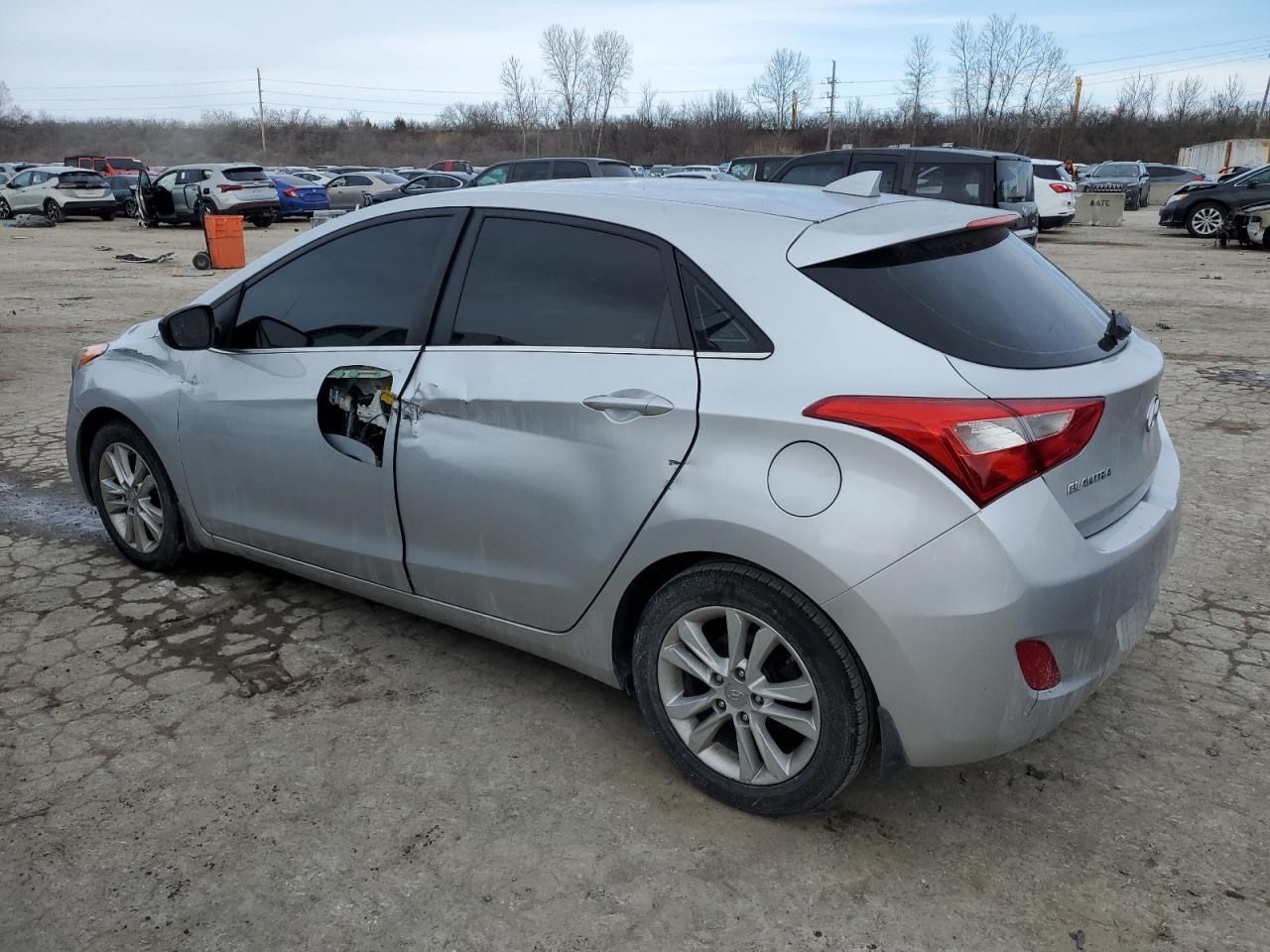 2013 Hyundai Elantra VIN KMHD35LE8DU089470 Copart auction photo, side damage thumbnail 2
