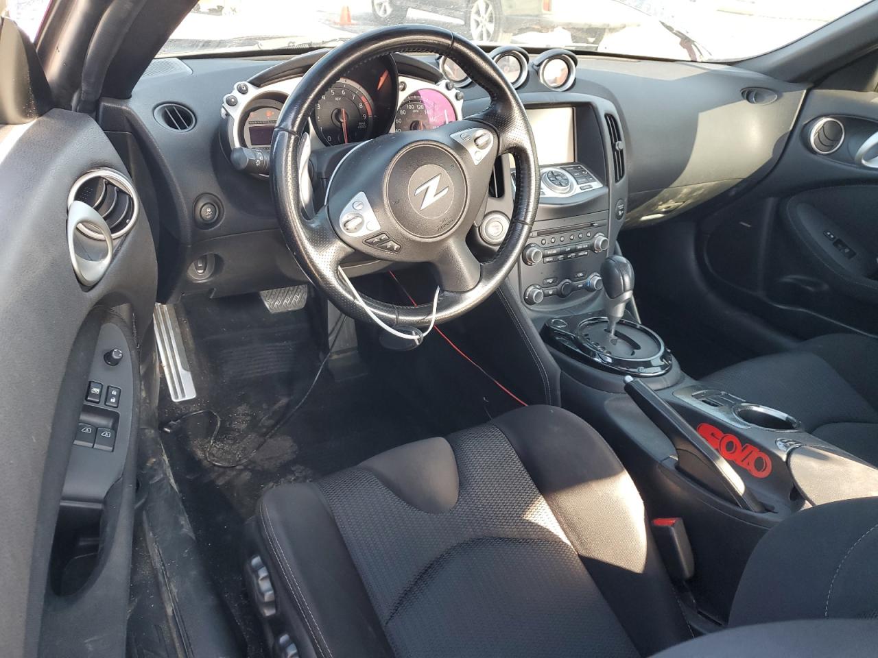 2015 Nissan 370Z VIN JN1AZ4EH9FM443851 Copart auction photo, all over damage thumbnail 8