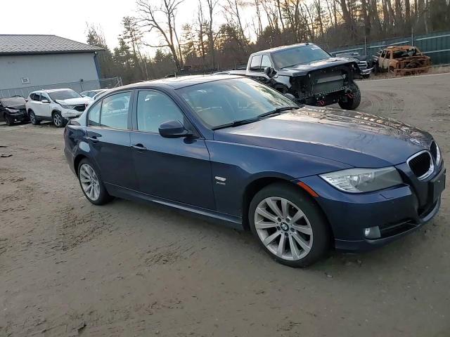 2011 BMW 3er VIN WBAPK5G54BNN30711 Copart auction photo, front end / side damage thumbnail 10
