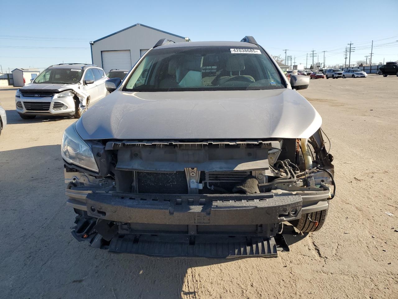 2015 Subaru Outback VIN 4S4BSADC6F3214412 Copart auction photo, front end / side damage thumbnail 5