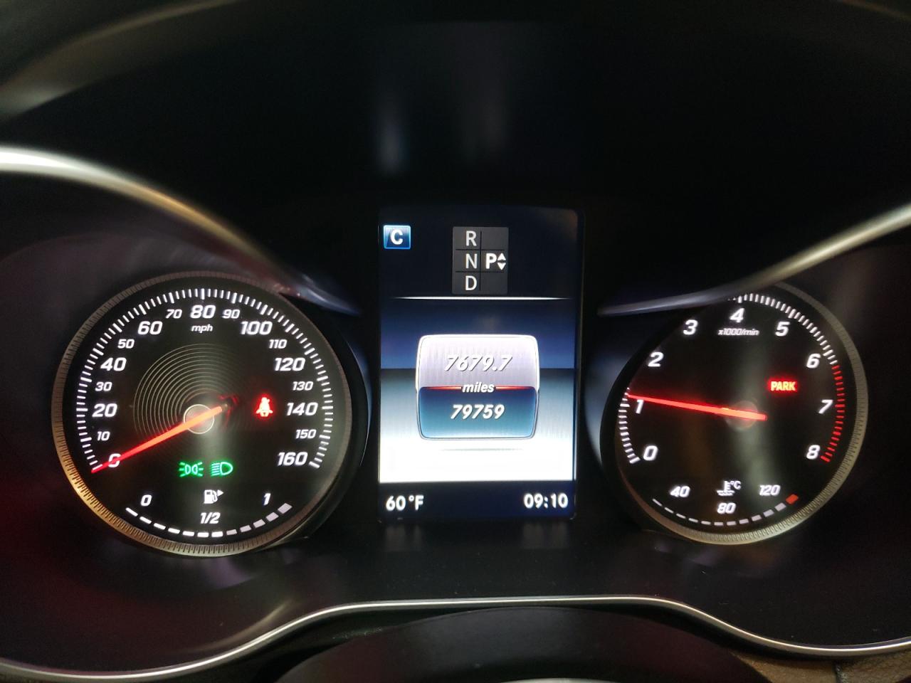 2016 Mercedes-Benz C-klasse VIN 55SWF4KB4GU120103 Copart auction photo, front end damage thumbnail 9