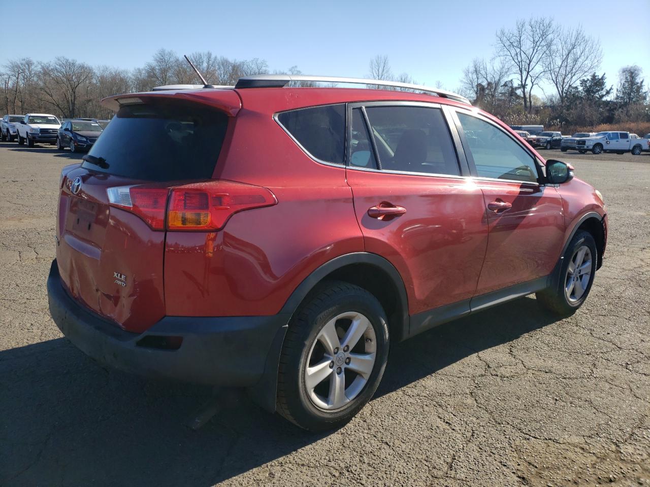 2013 Toyota RAV 4 VIN 2T3RFREV3DW104546 Copart auction photo, front end / minor dent/scratches damage thumbnail 3