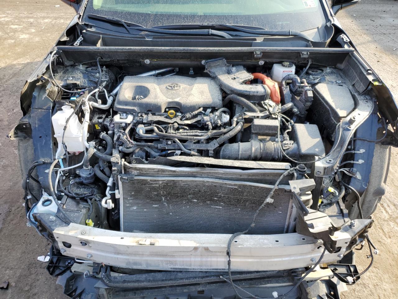 2023 Toyota RAV 4 VIN JTMB6RFV9PD103838 Copart auction photo, front end damage thumbnail 12