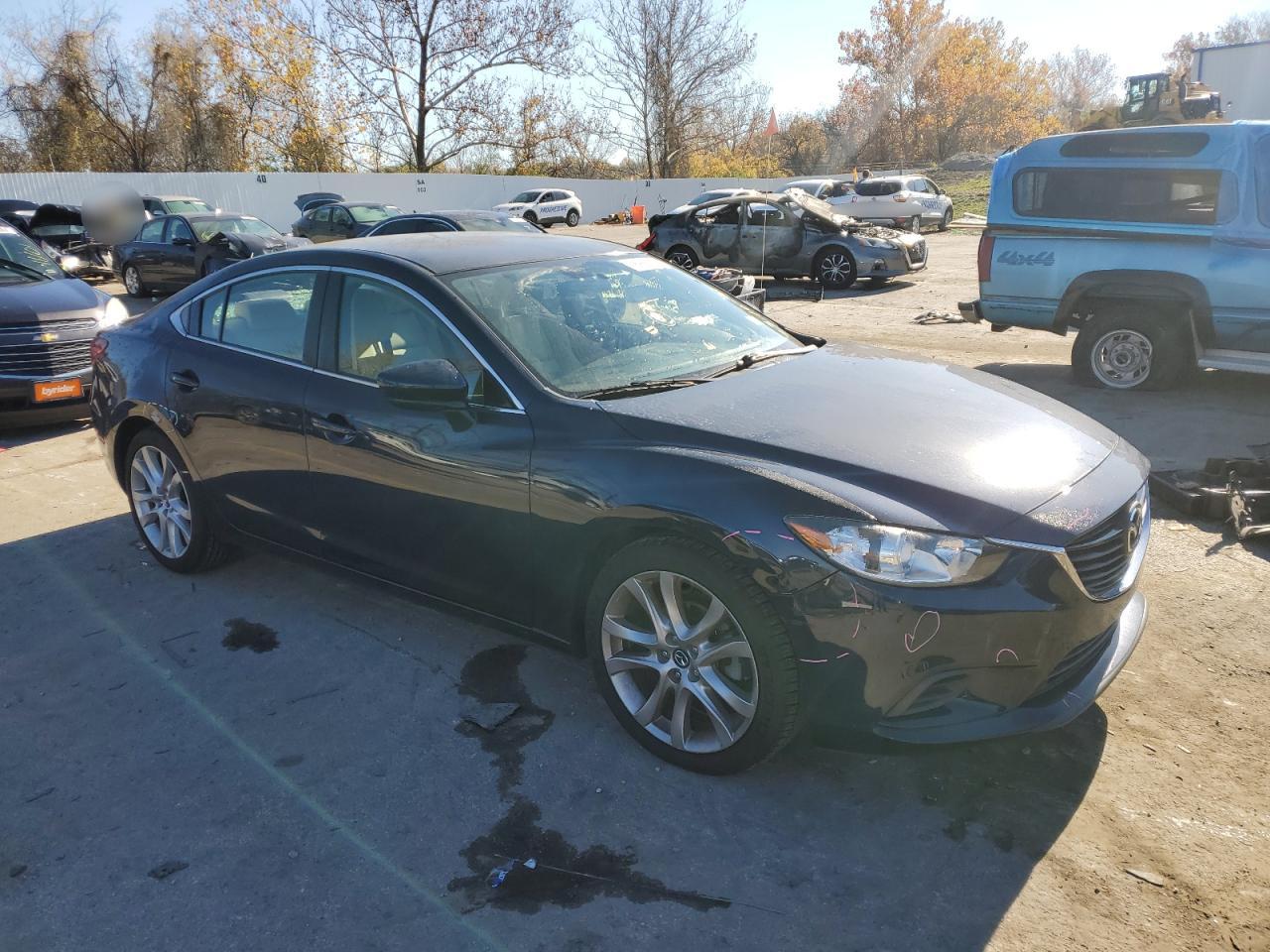 2015 Mazda 6 VIN JM1GJ1V57F1212628 Copart auction photo, vandalism / all over damage thumbnail 4