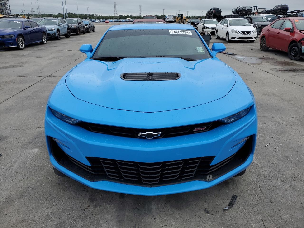 2022 Chevrolet Camaro VIN 1G1FF1R70N0112652 Copart auction photo, water/flood damage thumbnail 5