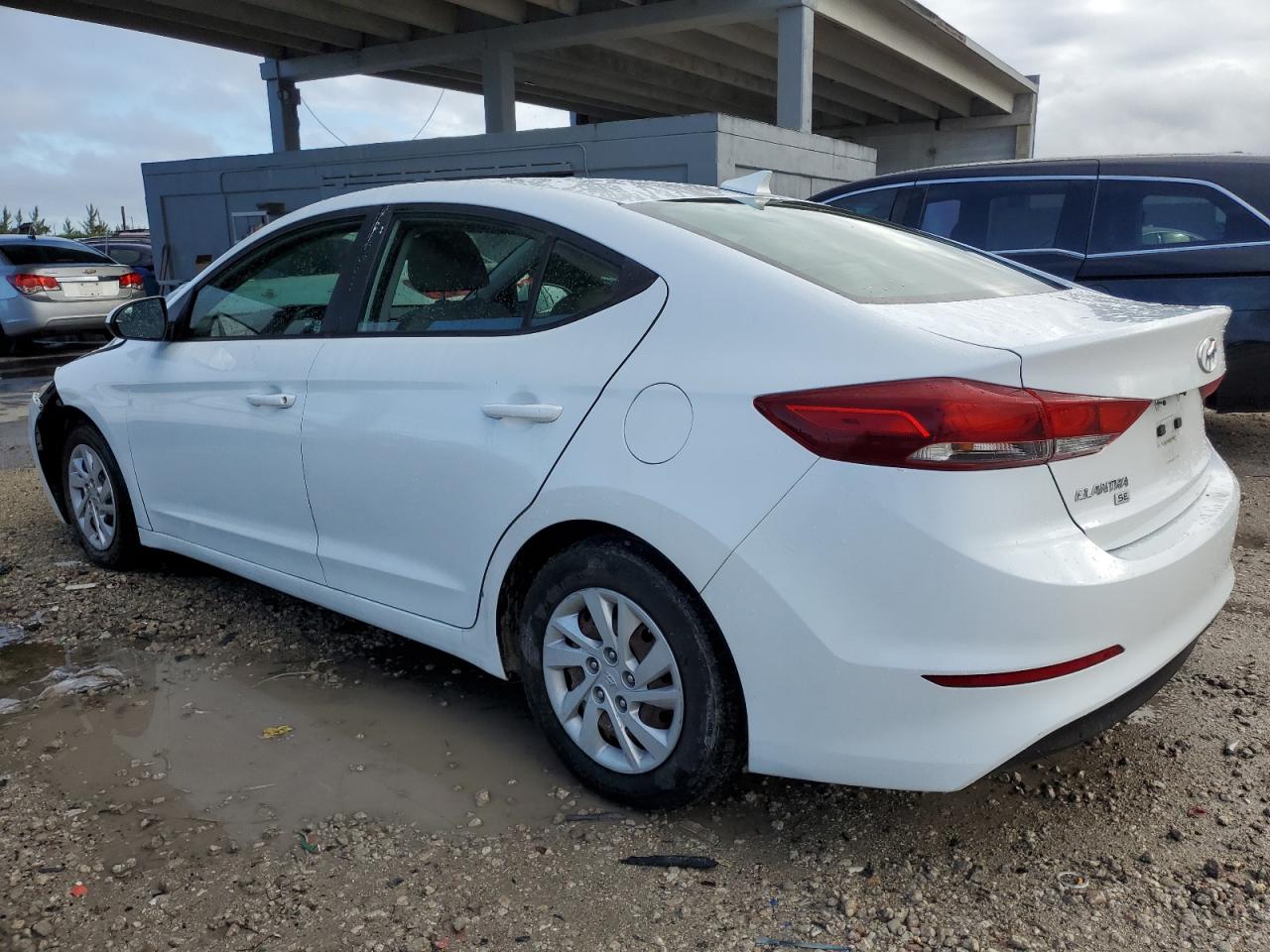 2017 Hyundai Elantra VIN 5NPD74LF1HH207953 Copart auction photo, front end / minor dent/scratches damage thumbnail 2