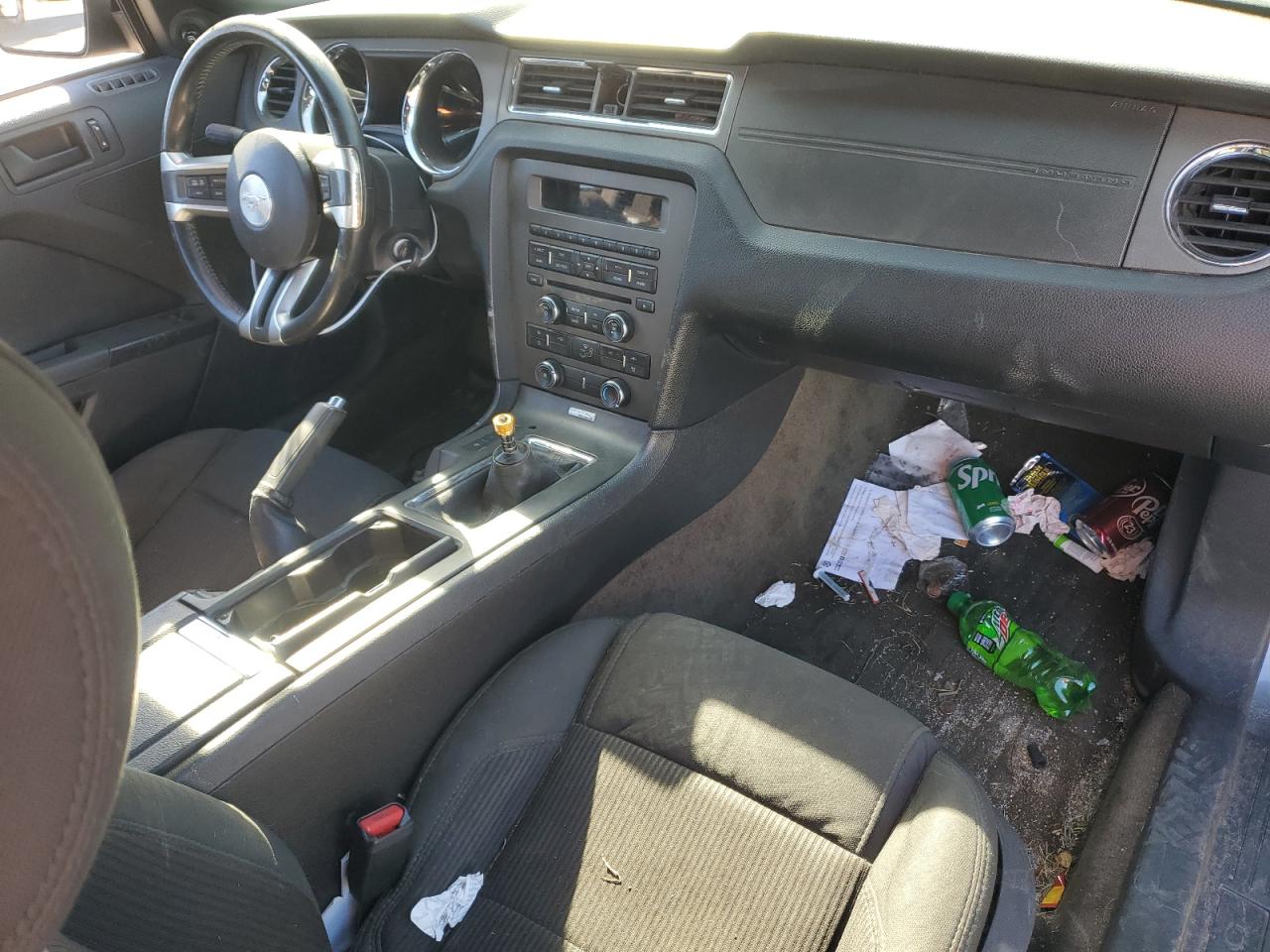 2014 Ford Mustang VIN 1ZVBP8CF5E5203217 Copart auction photo, all over damage thumbnail 8