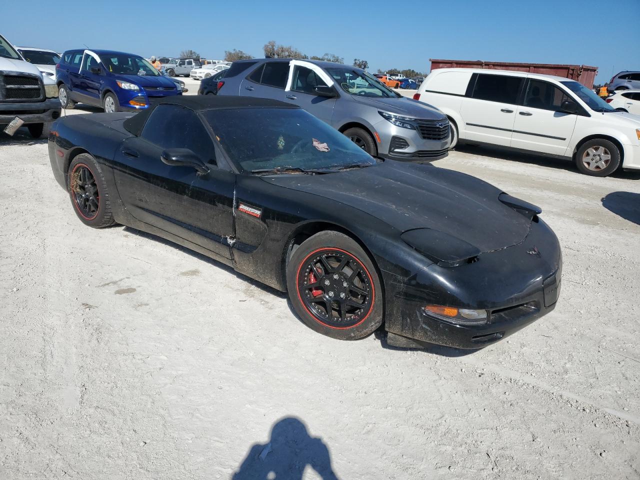 2001 Chevrolet Corvette VIN 1G1YY32G615104139 Copart auction photo, water/flood damage thumbnail 4