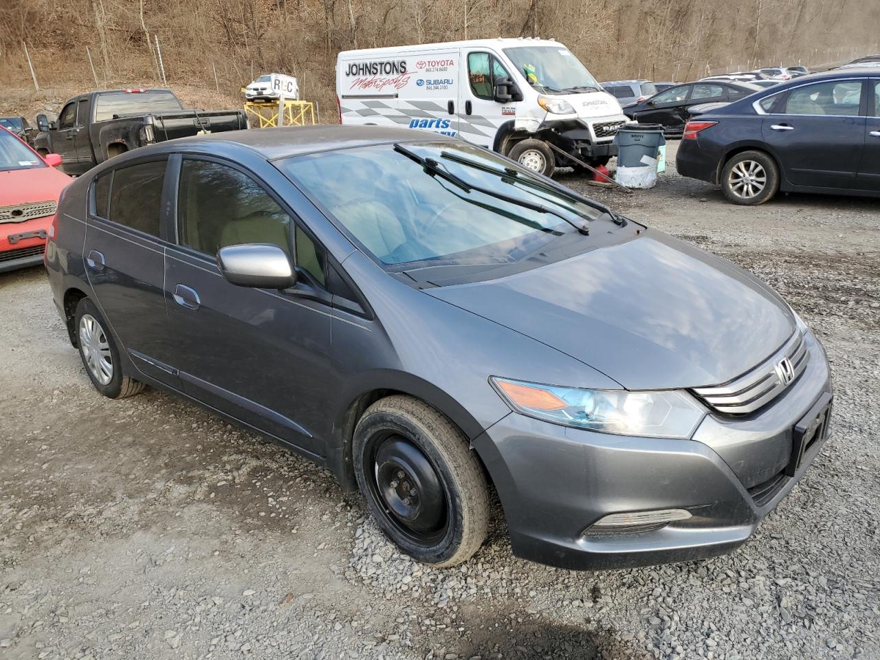 2011 Honda Insight VIN JHMZE2H3XBS000841 Copart auction photo, front end / minor dent/scratches damage thumbnail 4