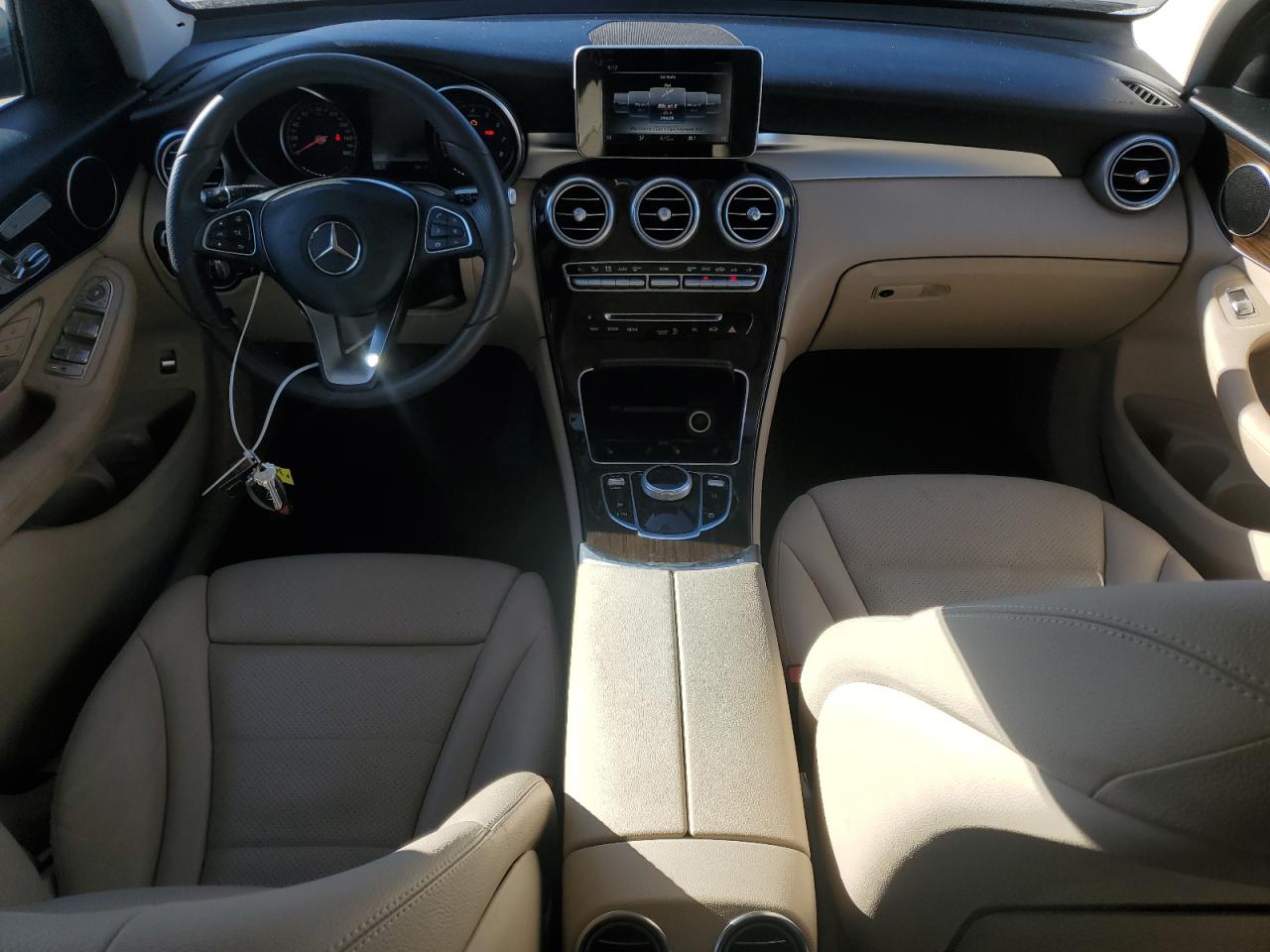 2018 Mercedes-Benz GLC VIN WDC0G4JB3JV080198 Copart auction photo, front end damage thumbnail 8