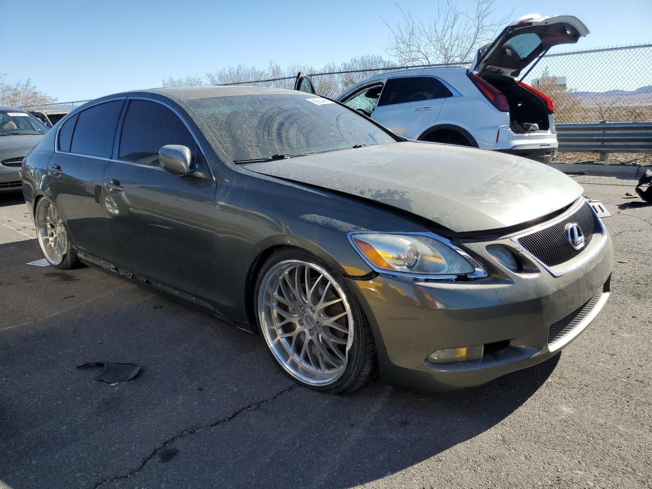 2006 Lexus GS 300 VIN JTHBH96S665003512 Copart auction photo, front end / side damage thumbnail 4