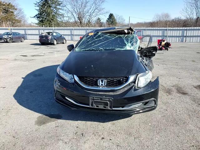 2014 Honda Civic VIN 2HGFB2F82EH535431 Copart auction photo, all over damage thumbnail 11