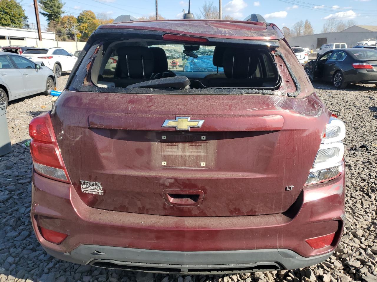 2017 Chevrolet Trax VIN 3GNCJLSB0HL140727 Copart auction photo, rollover damage thumbnail 6