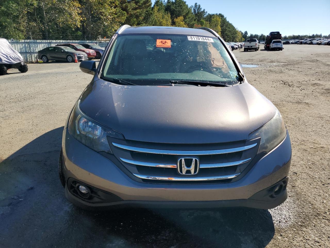 2014 Honda CR-V VIN 2HKRM3H75EH532417 Copart auction photo, all over damage thumbnail 5
