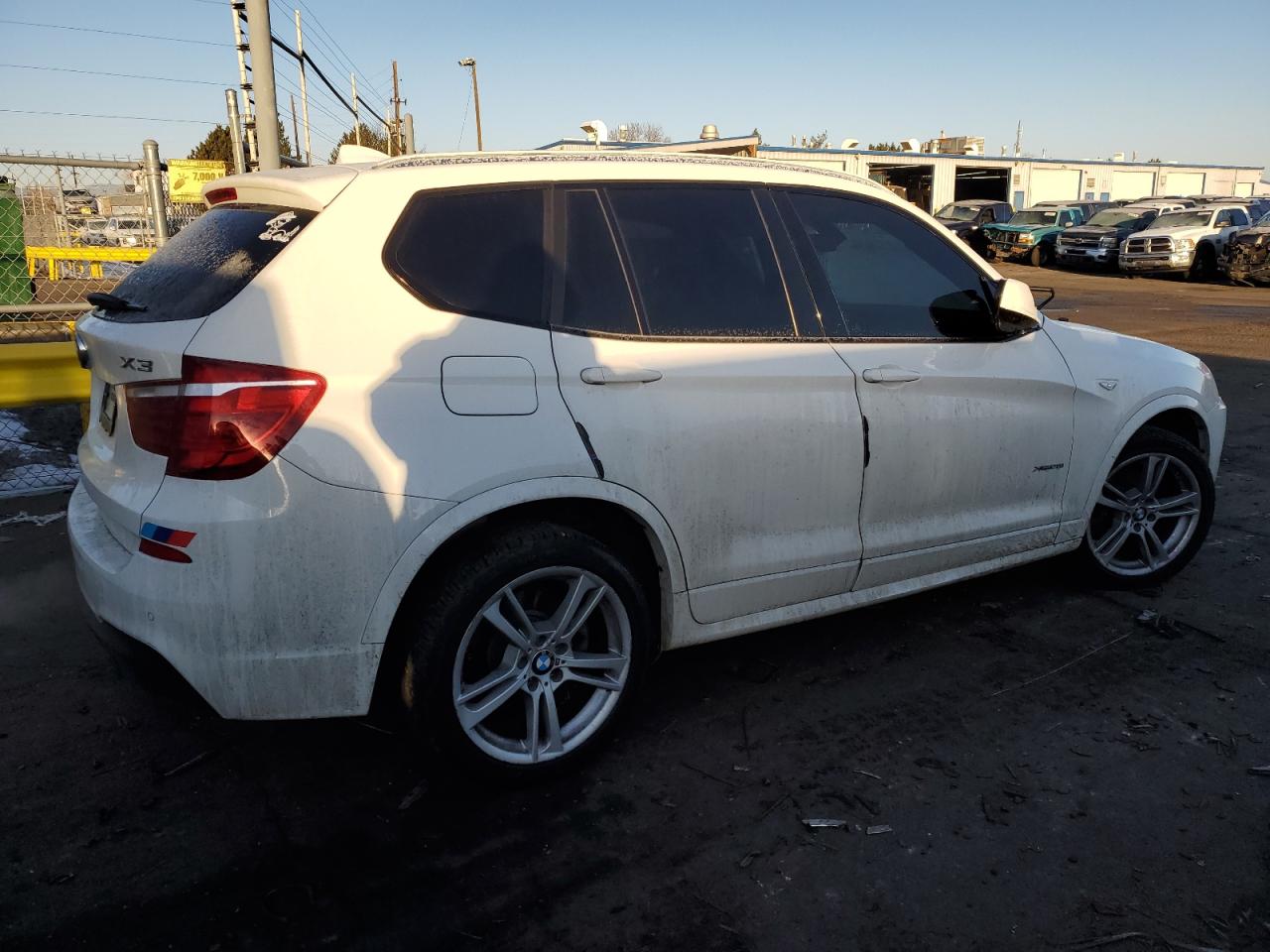 2013 BMW X3 VIN 5UXWX9C51D0A31539 Copart auction photo, front end damage thumbnail 3