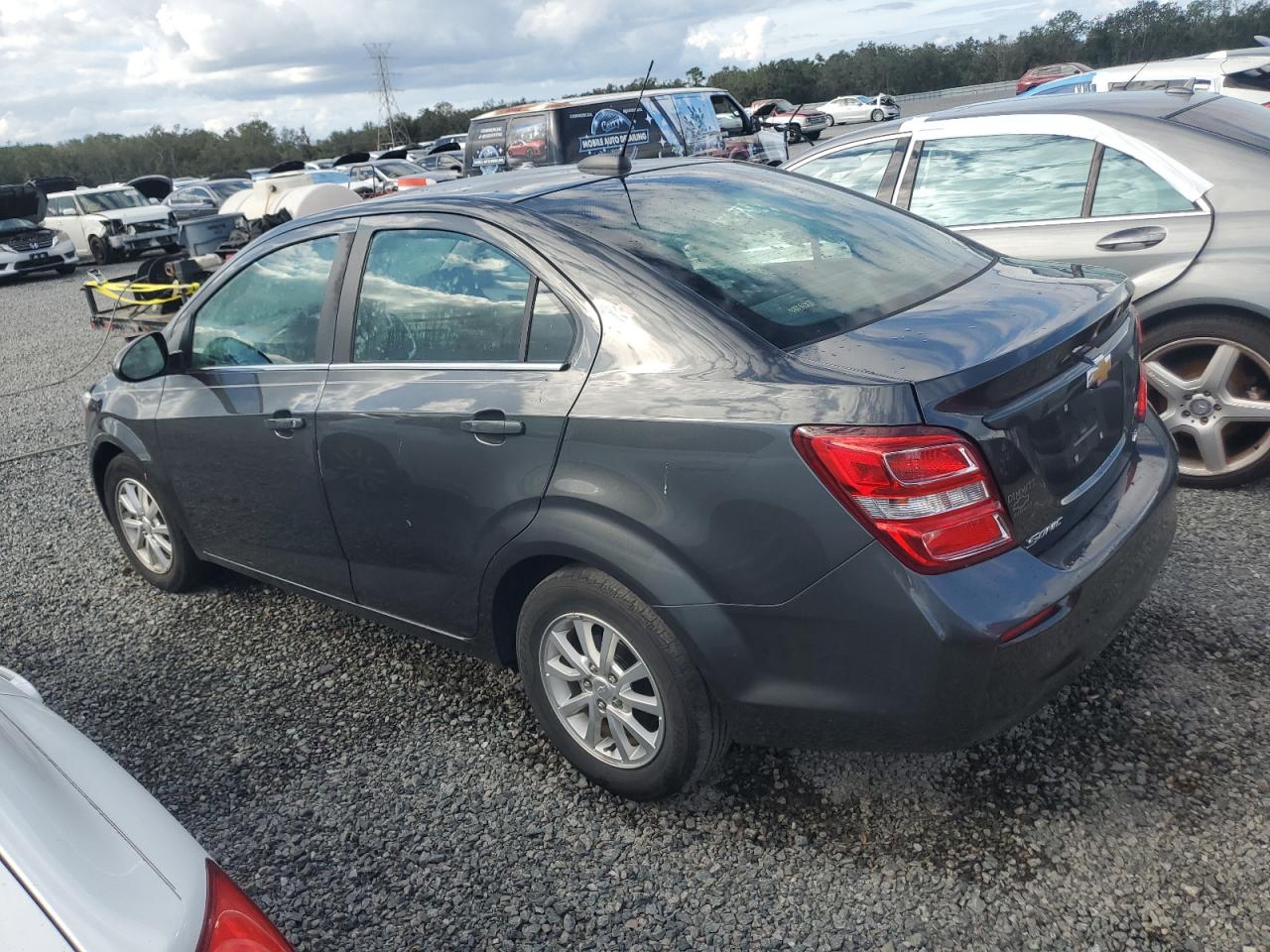 2019 Chevrolet Sonic VIN 1G1JD5SB2K4131570 Copart auction photo, water/flood damage thumbnail 2