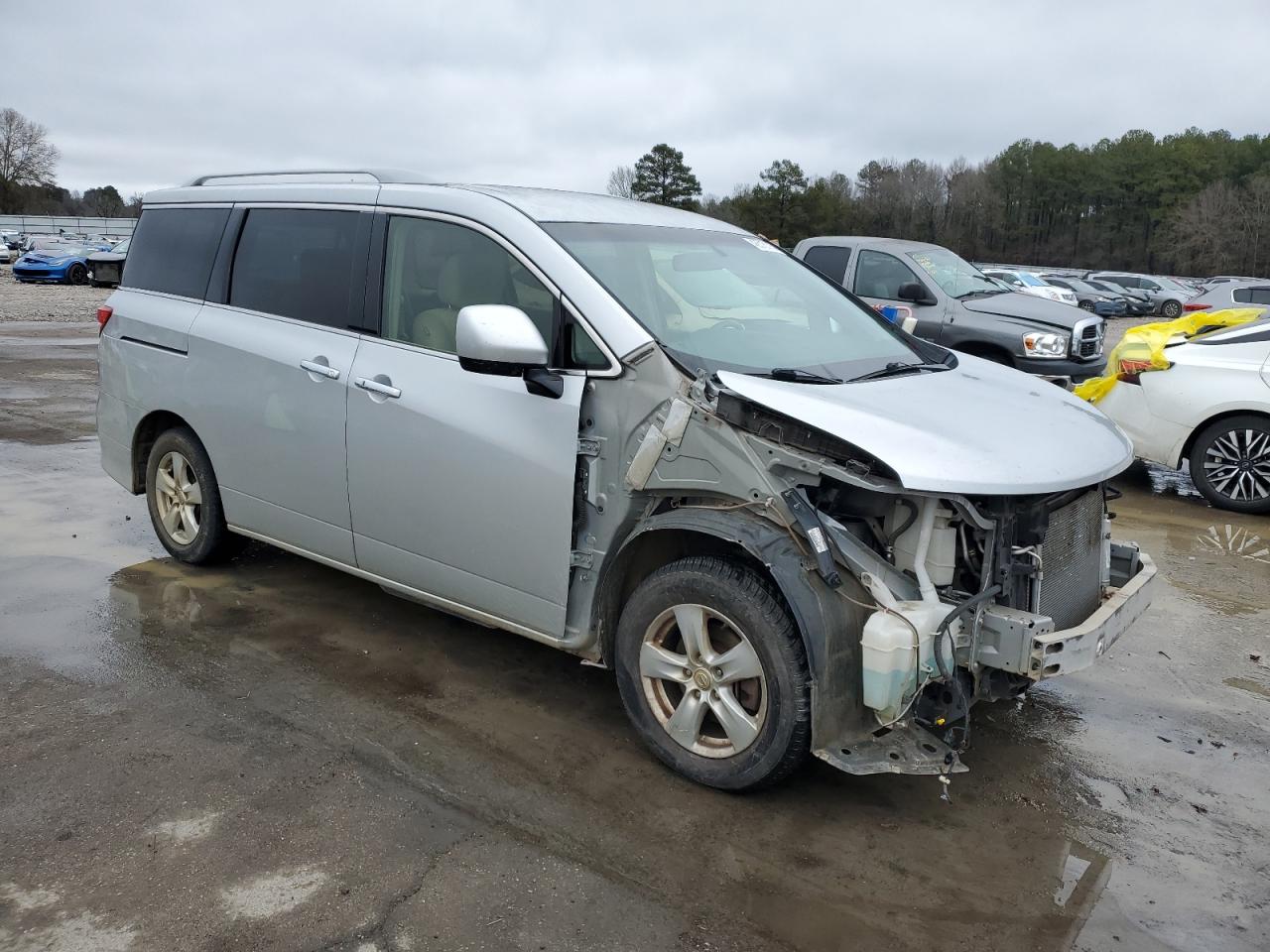 2016 Nissan Quest VIN JN8AE2KP2G9151928 Copart auction photo, front end / minor dent/scratches damage thumbnail 4