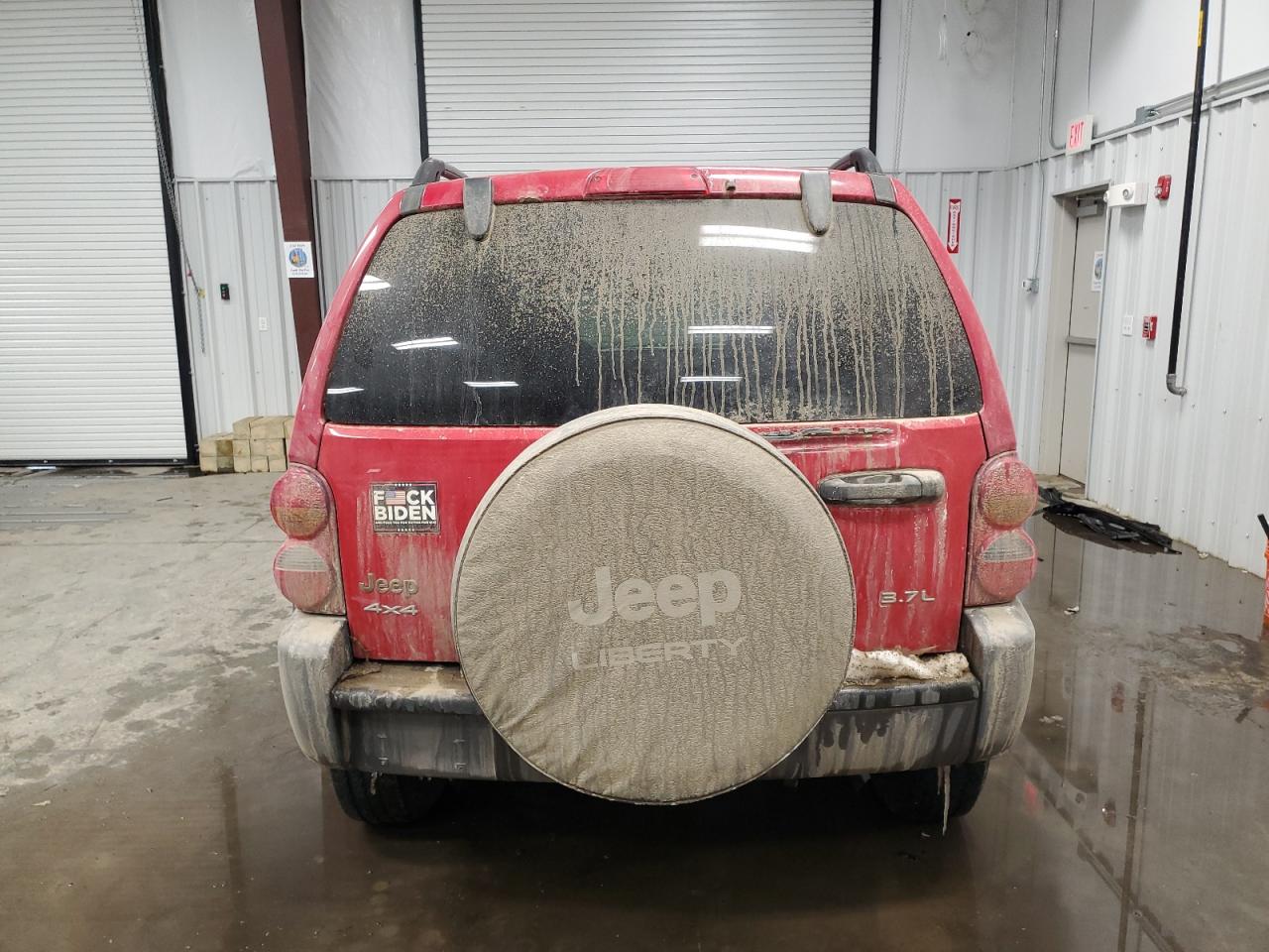 2004 Jeep Liberty (North America) VIN 1J4GL48K54W138097 Copart auction photo, front end damage thumbnail 6
