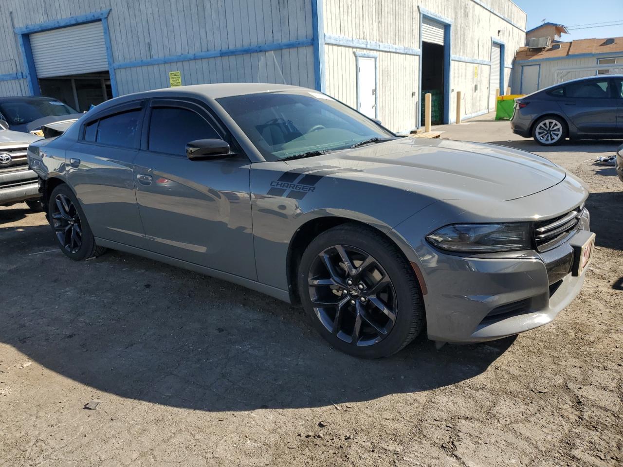 2019 Dodge Charger VIN 2C3CDXBG8KH713963 Copart auction photo, rear end damage thumbnail 4