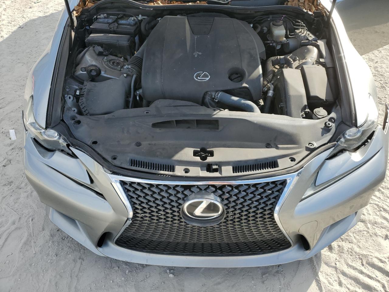 2015 Lexus IS VIN JTHBF1D29F5081499 Copart auction photo, front end / rear end damage thumbnail 11