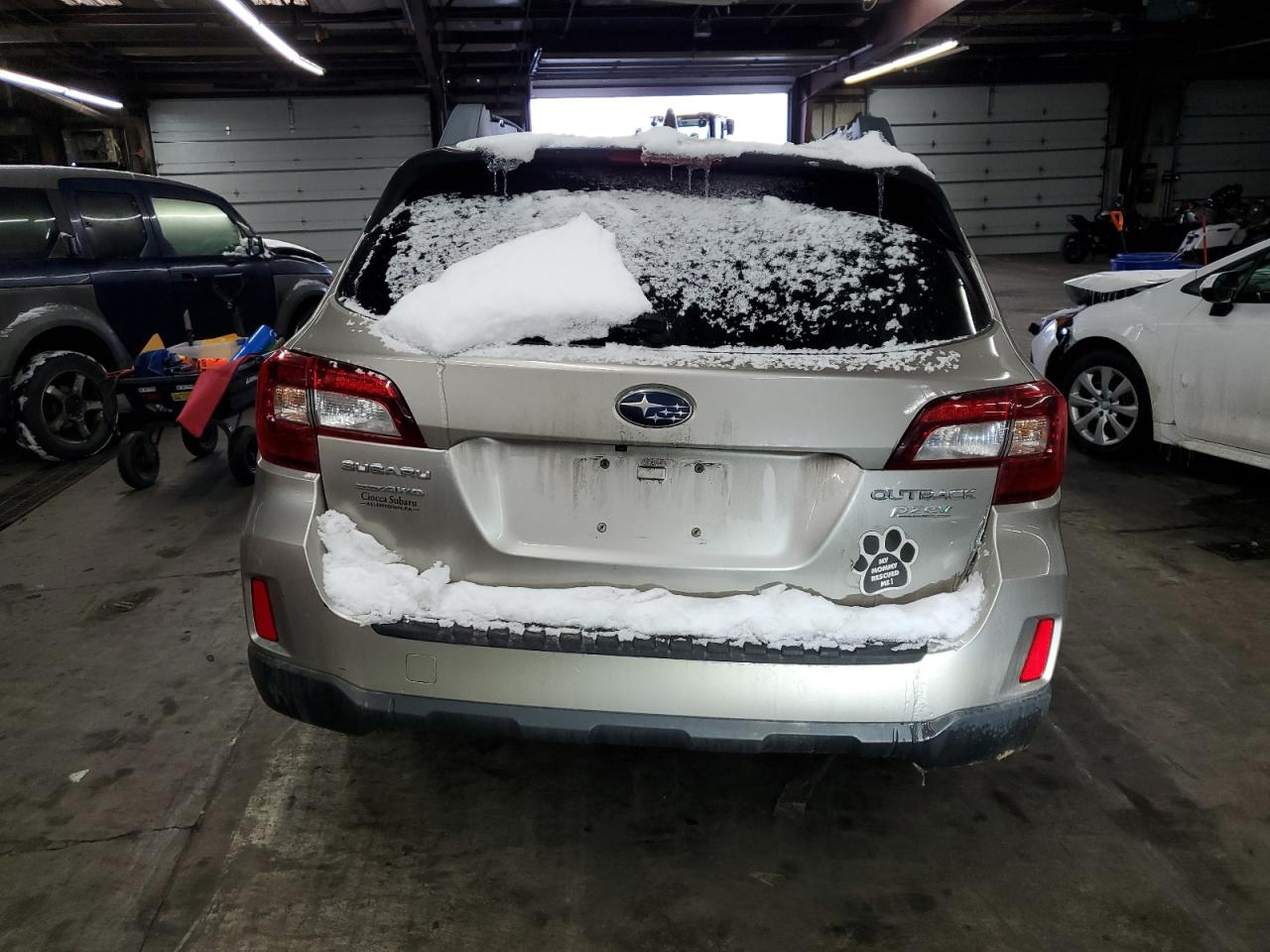 2017 Subaru Outback VIN 4S4BSACC7H3300641 Copart auction photo, all over damage thumbnail 6