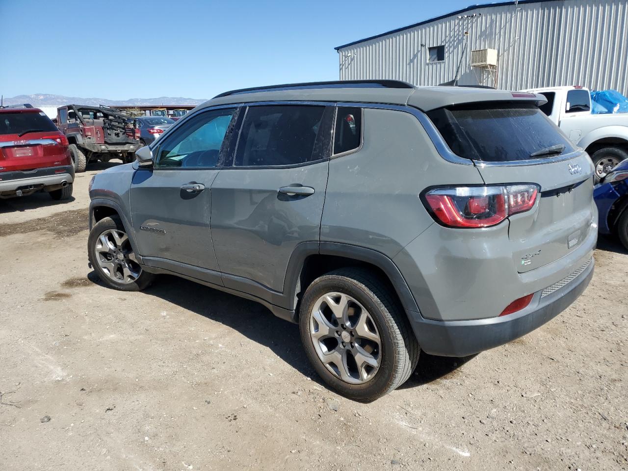 2020 Jeep Compass VIN 3C4NJDCB3LT167127 Copart auction photo, front end / mechanical damage thumbnail 2
