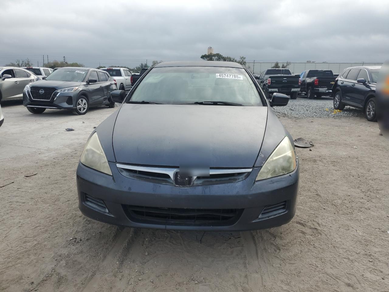 2007 Honda Accord VIN 3HGCM56427G702062 Copart auction photo, side damage thumbnail 5