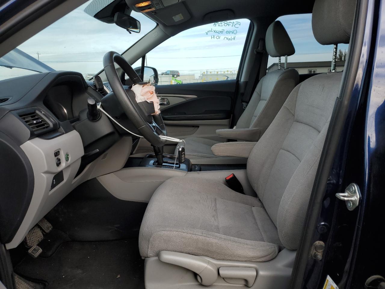 2019 Honda Pilot VIN 5FNYF6H1XKB037708 Copart auction photo, front end damage thumbnail 7