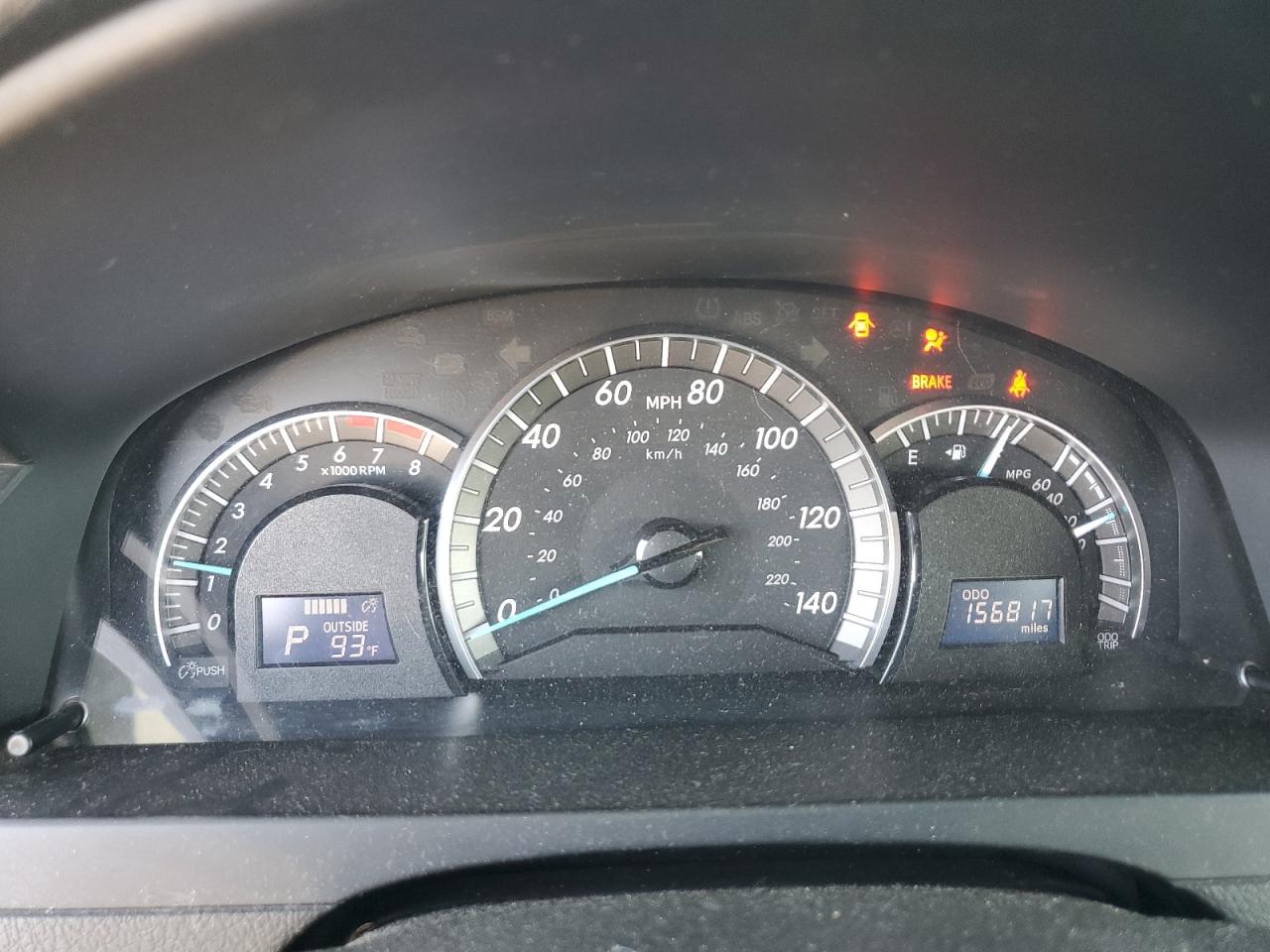 2013 Toyota Camry VIN 4T1BF1FK3DU647363 Copart auction photo, all over damage thumbnail 9