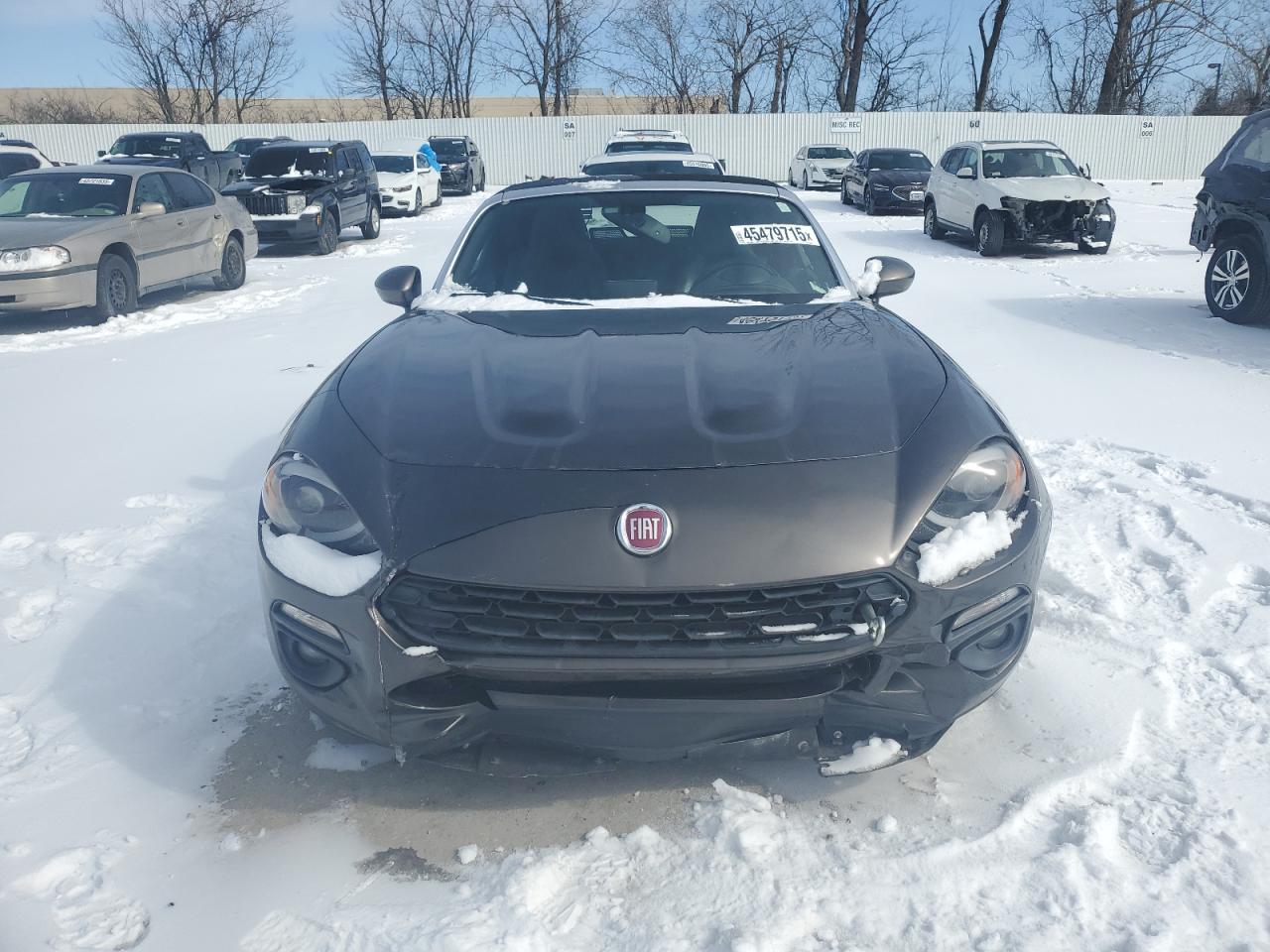 2017 Fiat 124 Spider VIN JC1NFAEK4H0124592 Copart auction photo, front end / rear end damage thumbnail 5