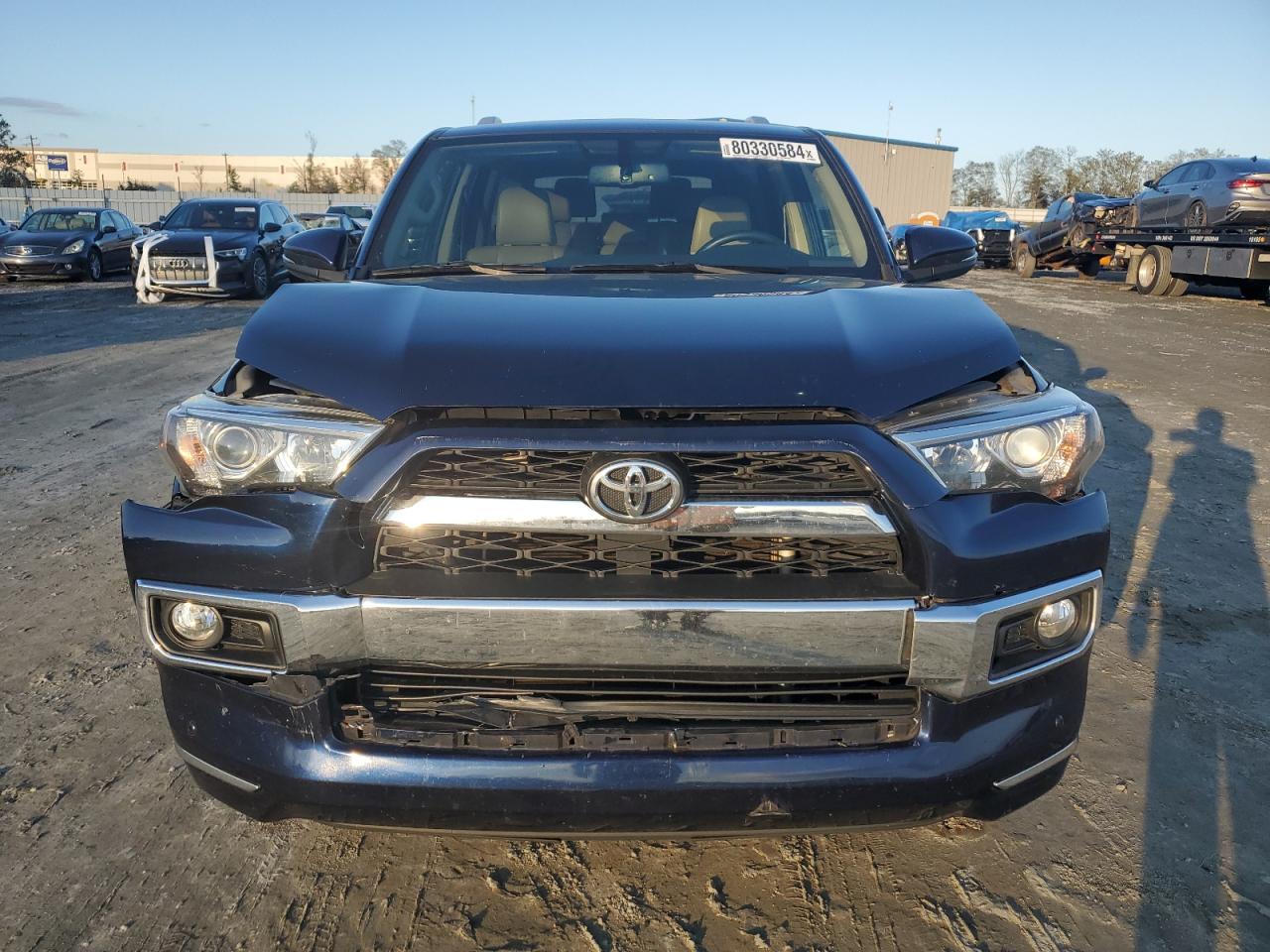 2018 Toyota 4Runner VIN JTEZU5JR2J5169622 Copart auction photo, front end / minor dent/scratches damage thumbnail 5