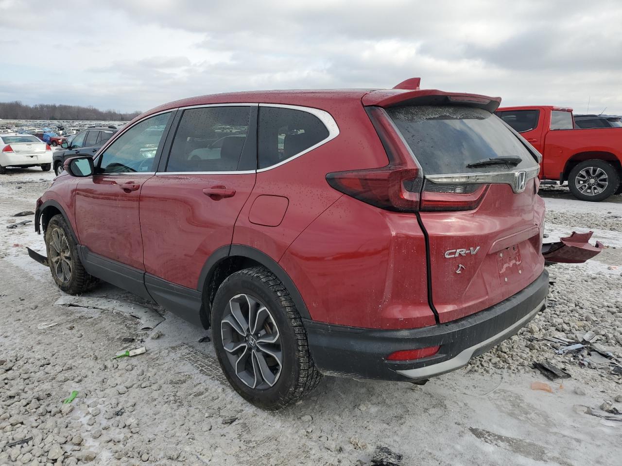 2022 Honda CR-V VIN 5J6RW2H86NA005436 Copart auction photo, rear end / front end damage thumbnail 2