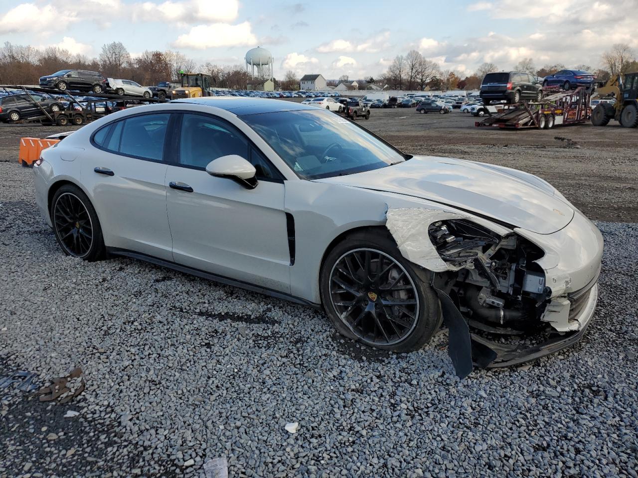 2018 Porsche Panamera VIN WP0AA2A72JL109925 Copart auction photo, front end damage thumbnail 4
