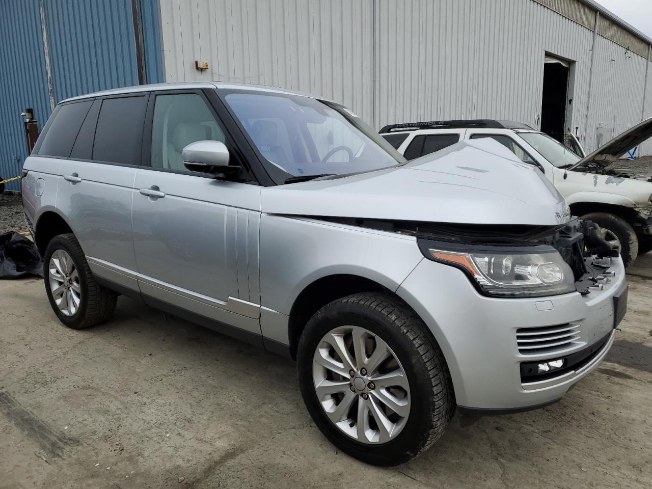 2016 Land Rover Range Rover VIN SALGS2PF9GA300325 Copart auction photo, front end / rear end damage thumbnail 4