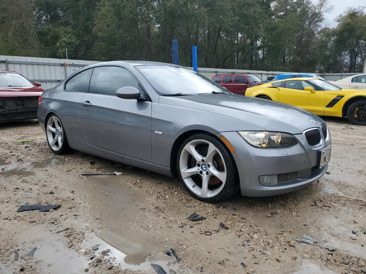 2009 BMW 3er VIN WBAWB73589P047041 Copart auction photo, rear end damage thumbnail 4