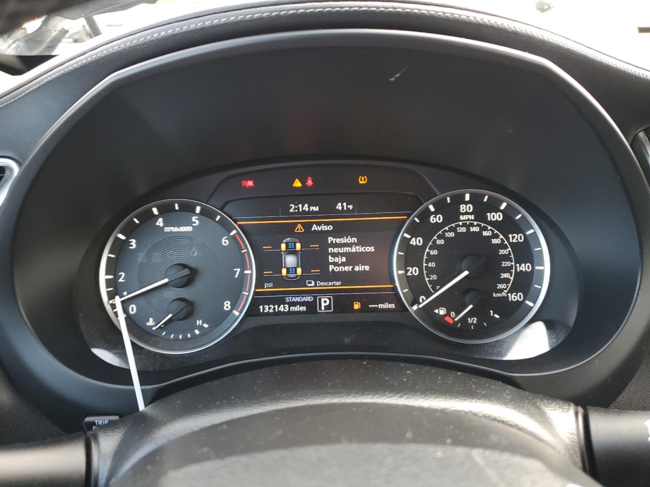 2019 Infiniti QX50 VIN 3PCAJ5M36KF109425 Copart auction photo, front end damage thumbnail 9