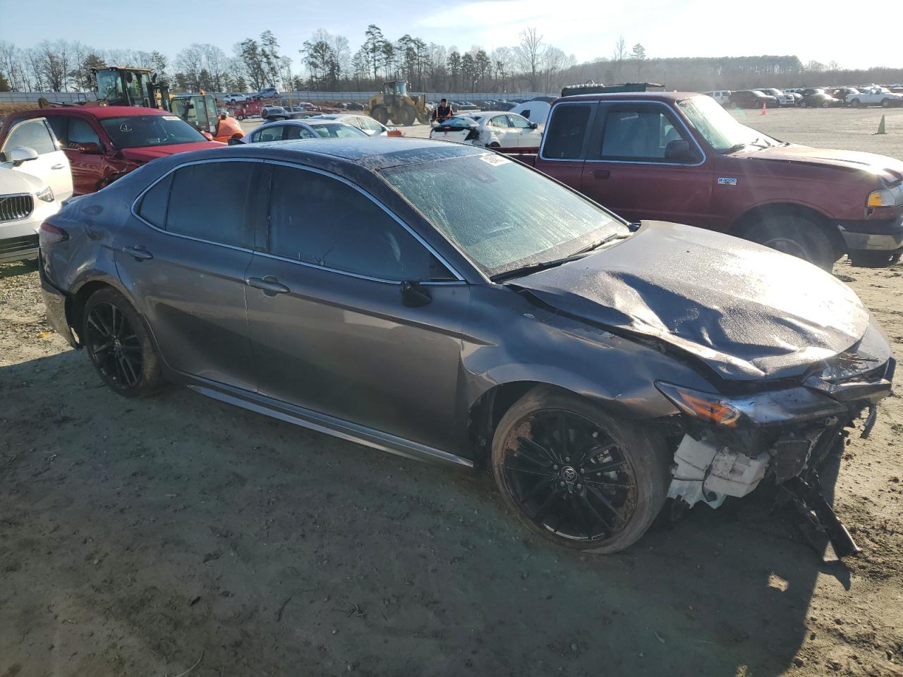 2021 Toyota Camry VIN 4T1K61AK0MU547440 Copart auction photo, all over damage thumbnail 4