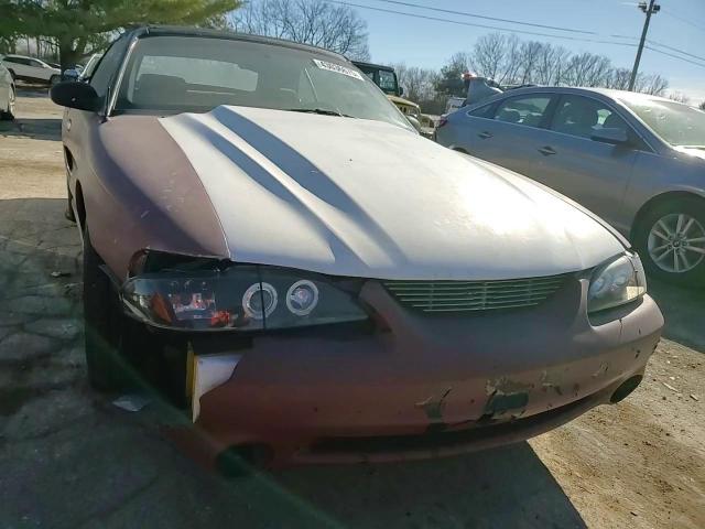 1998 Ford Mustang VIN 1FAFP45X6WF213128 Copart auction photo, front end / undercarriage damage thumbnail 11