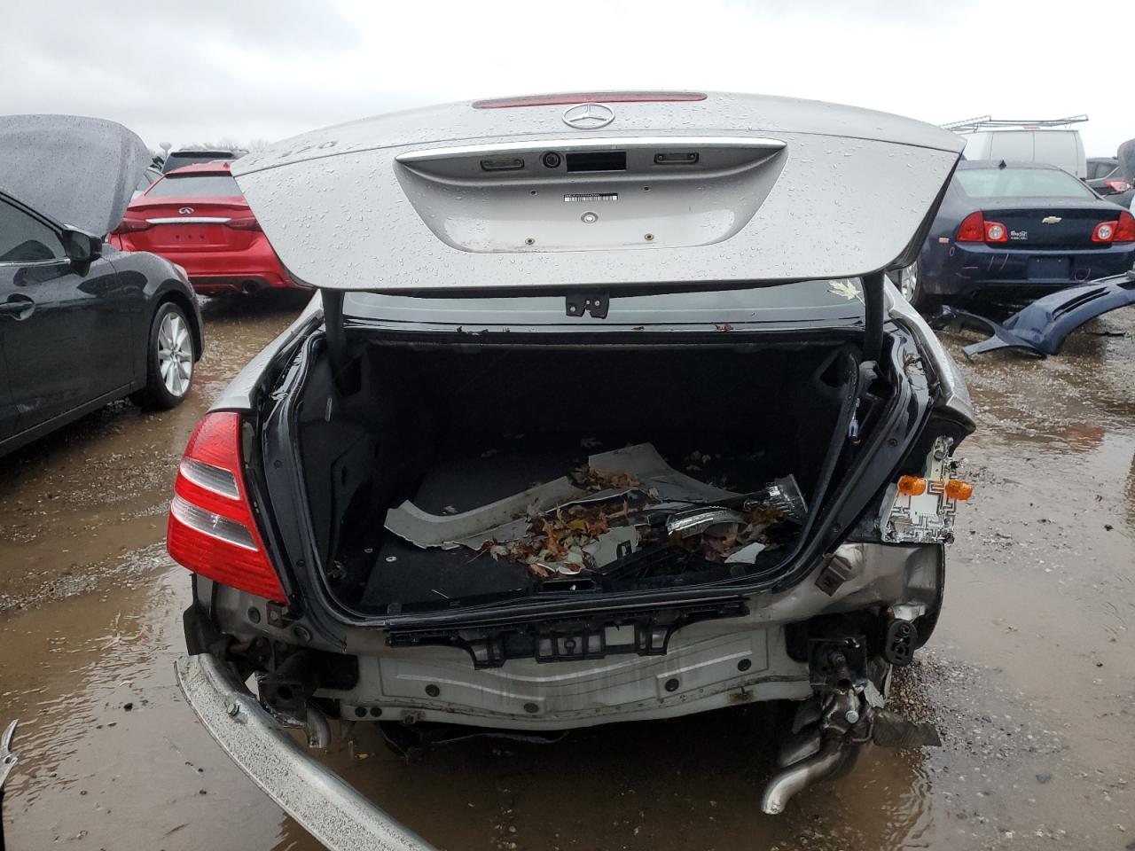 2005 Mercedes-Benz E-klasse VIN WDBUF65J25A643986 Copart auction photo, rear end / side damage thumbnail 6
