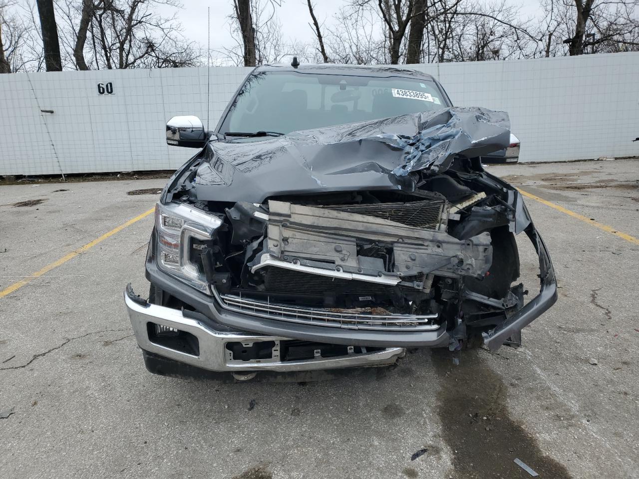 2020 Ford F-150 VIN 1FTEW1E45LKD09638 Copart auction photo, front end damage thumbnail 5