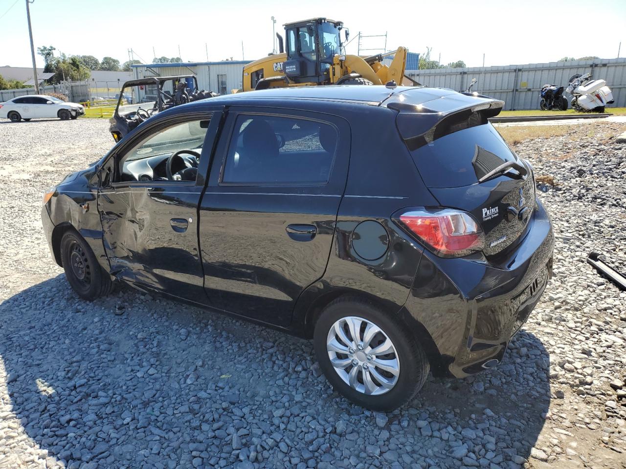 2021 Mitsubishi Mirage VIN ML32AUHJ9MH002821 Copart auction photo, front end / side damage thumbnail 2